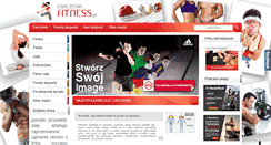 Desktop Screenshot of cwiczeniafitness.pl